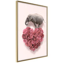Poster - Proof of Love  - goud