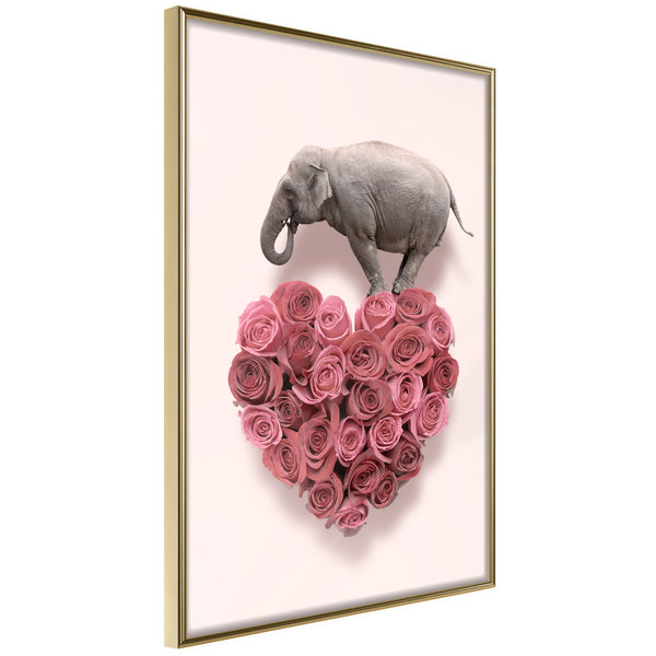 Poster - Proof of Love  - goud