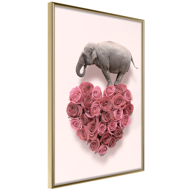 Poster - Proof of Love  - goud