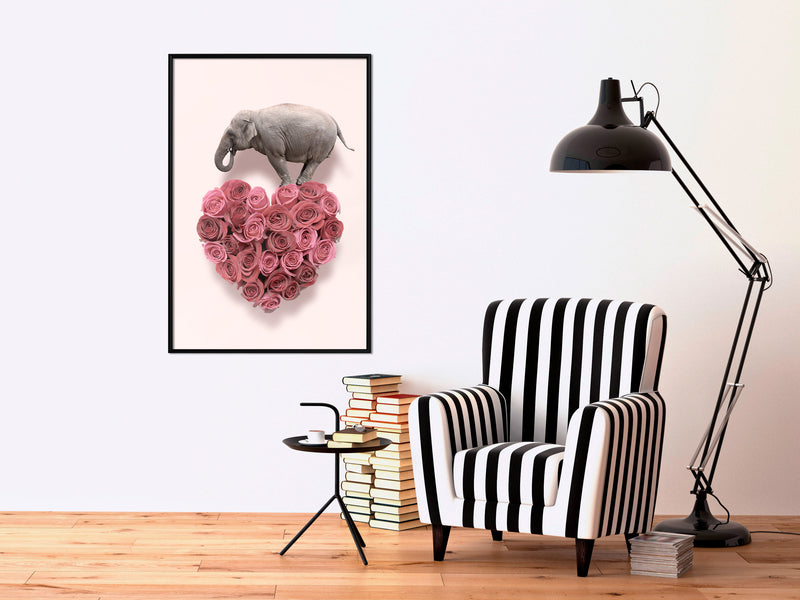 Poster - Proof of Love  - zwart