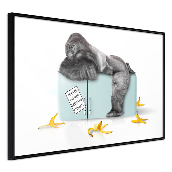 Poster - Break the Rules  - zwart