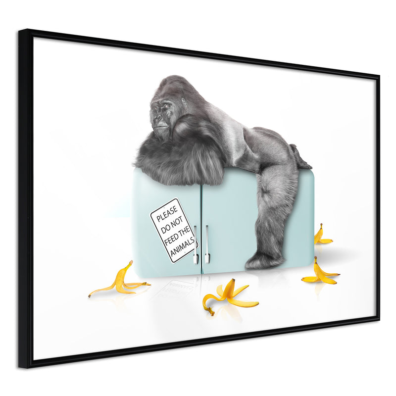 Poster - Break the Rules  - zwart