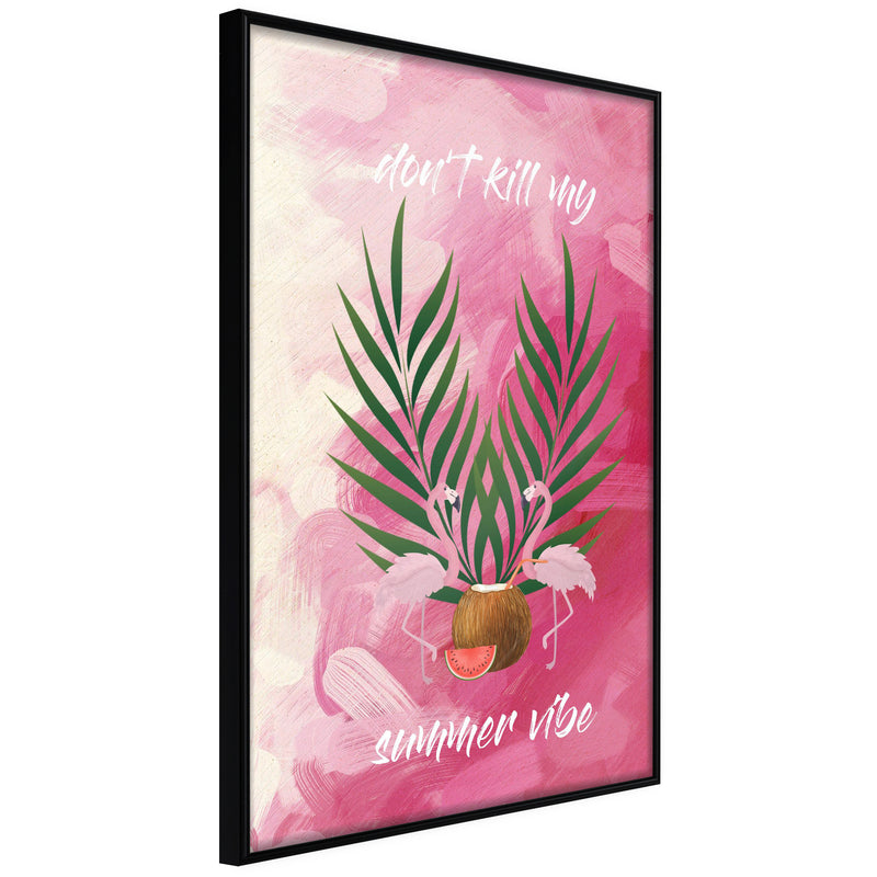 Poster - Back to the Summer  - zwart