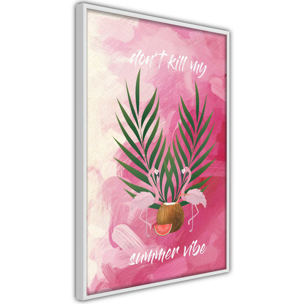 Poster - Back to the Summer  - wit