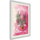 Poster - Back to the Summer  - wit passepartout