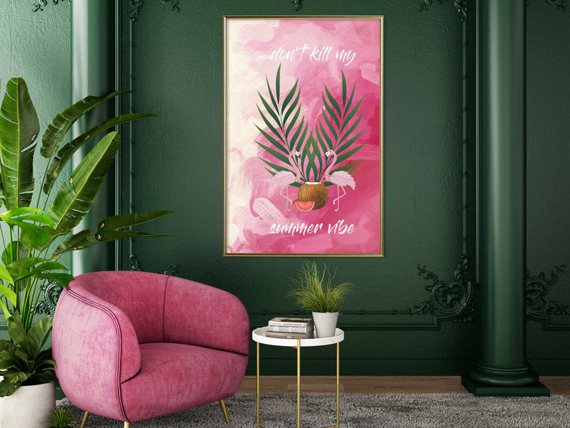 Poster - Back to the Summer  - goud