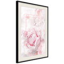 Poster - Floral Dreams  - zwart passepartout
