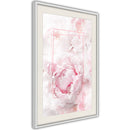 Poster - Floral Dreams  - wit passepartout
