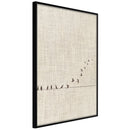 Poster - Learning to Fly  - zwart