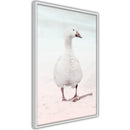 Poster - Walking Goose  - wit