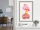 Poster - Everybody Needs Love  - zwart passepartout