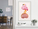 Poster - Everybody Needs Love  - wit passepartout