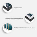 Poster - Decorative Twigs  - zwart