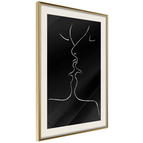 Poster - So Close  - goud passepartout