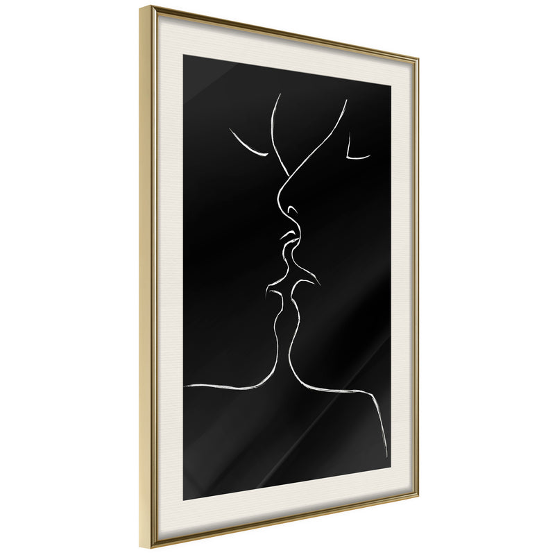 Poster - So Close  - goud passepartout