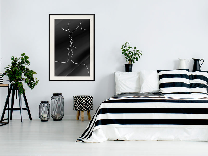 Poster - So Close  - zwart passepartout