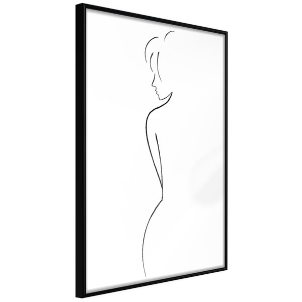 Poster - Silhouette  - zwart