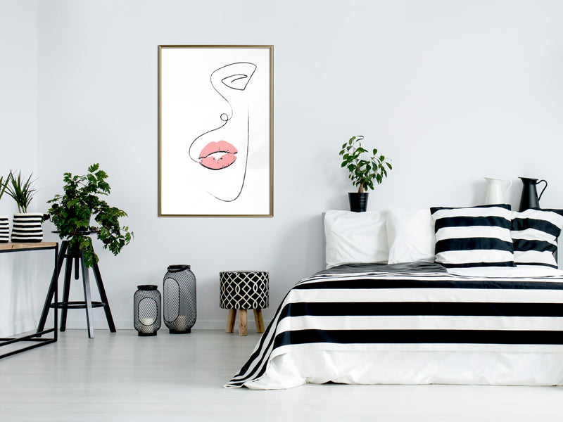Poster - Temptation  - goud