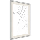 Poster - Two Souls I  - wit passepartout