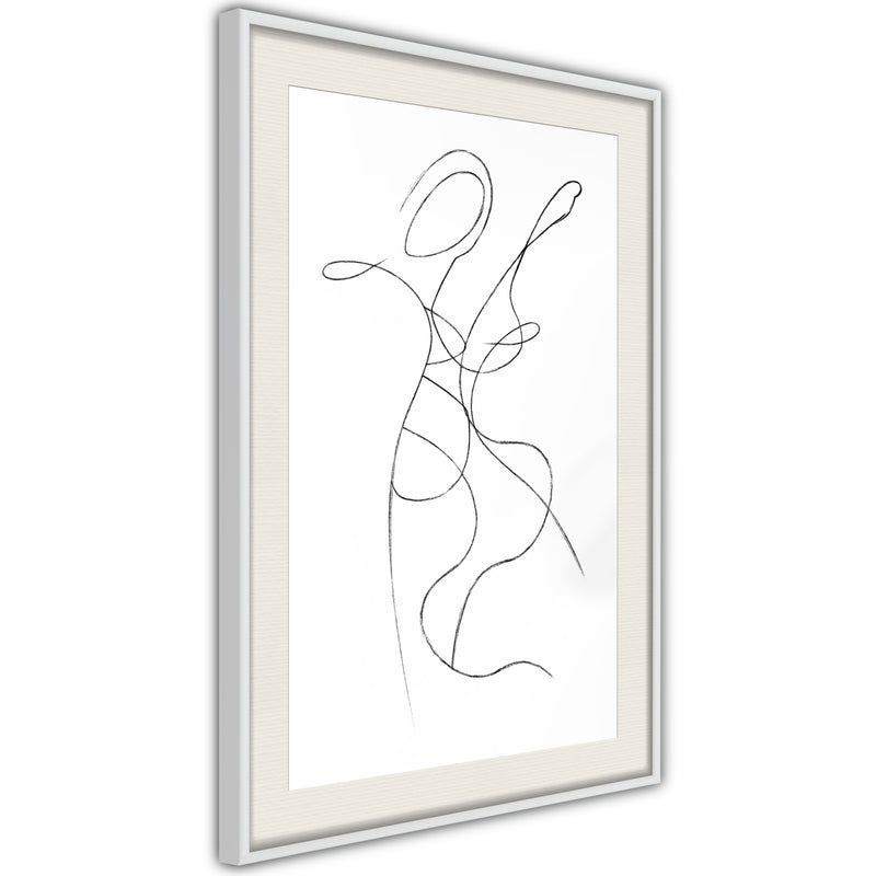 Poster - Two Souls II  - wit passepartout