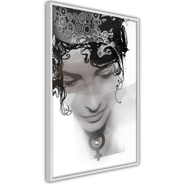 Poster - Delicate Features  - wit