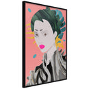 Poster - Geisha  - zwart
