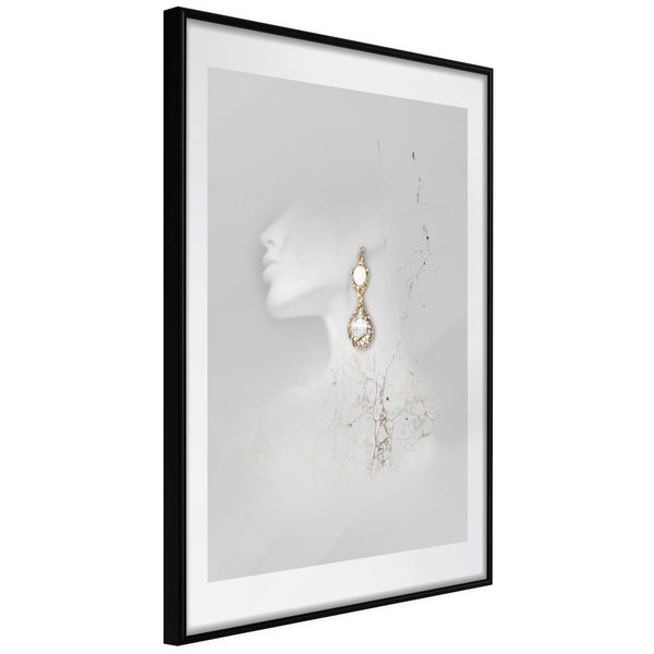 Poster - Jewelry is the Best Gift  - zwart