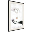 Poster - Give Me Your Heart  - zwart passepartout