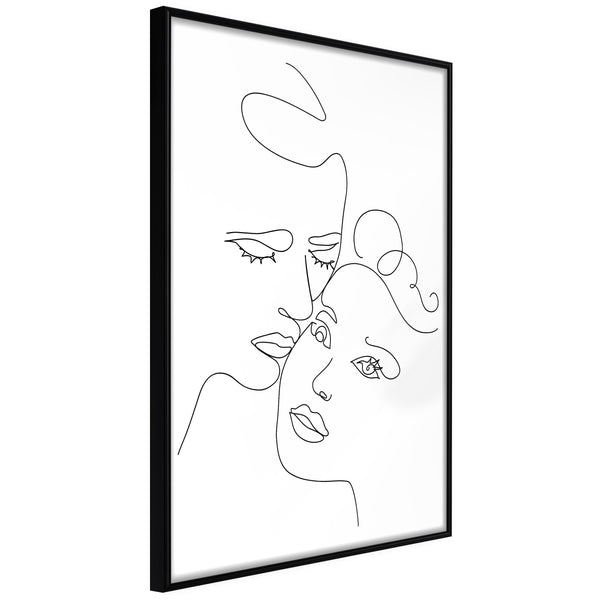 Poster - Soulmates  - zwart