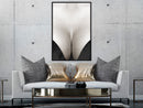 Poster - Delicate Skin  - zwart