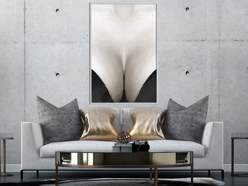 Poster - Delicate Skin  - wit