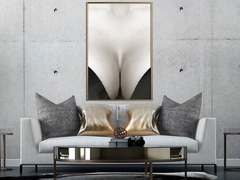Poster - Delicate Skin  - goud