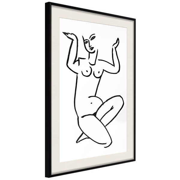 Poster - Exposed Emotions  - zwart passepartout