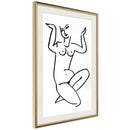 Poster - Exposed Emotions  - goud passepartout