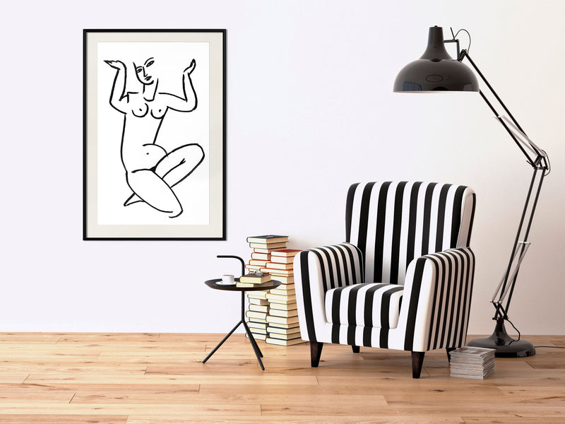 Poster - Exposed Emotions  - zwart passepartout