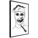 Poster - Scary Clown  - zwart