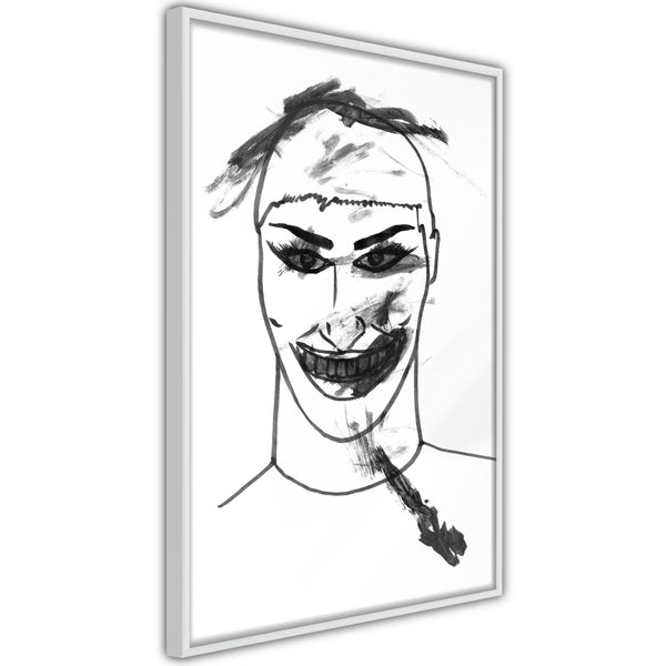 Poster - Scary Clown  - wit