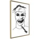 Poster - Scary Clown  - goud