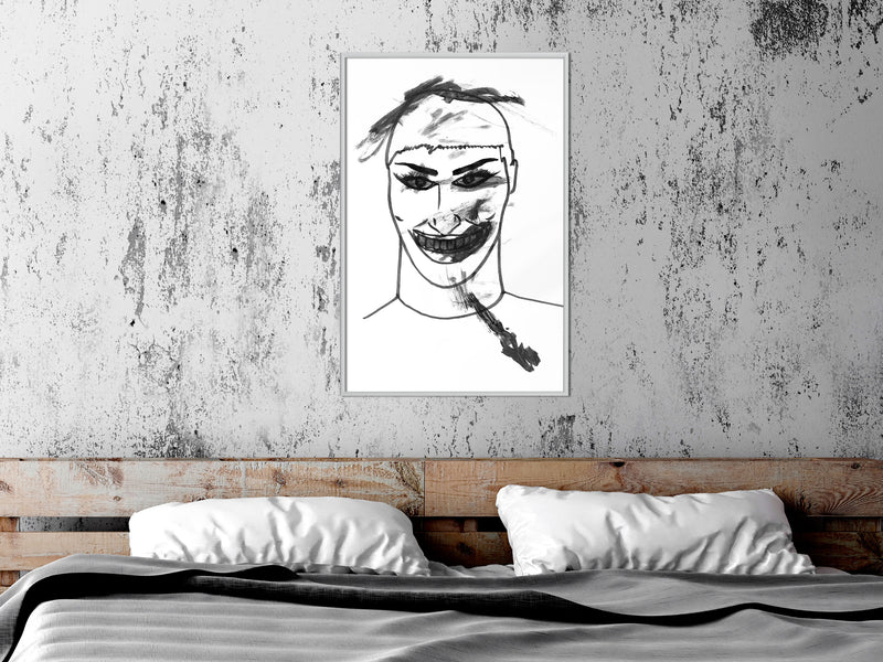 Poster - Scary Clown  - wit