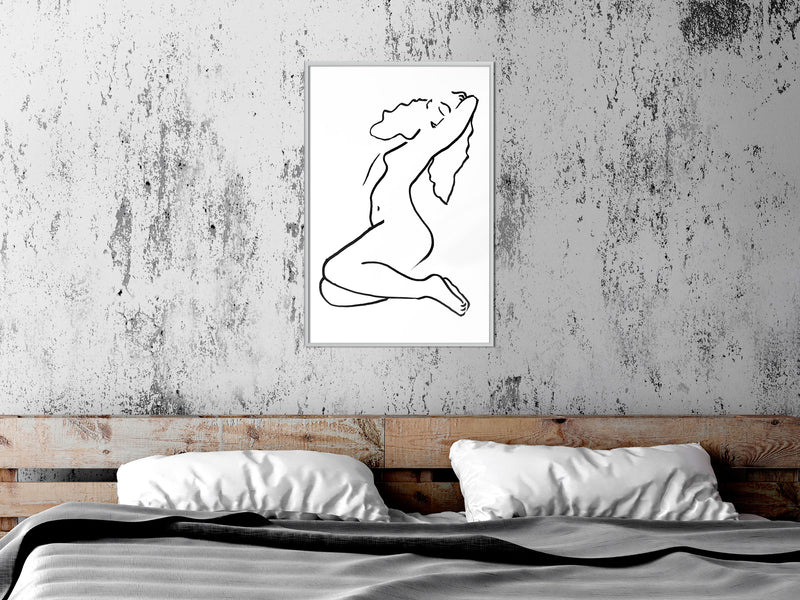 Poster - Coquettish Pose  - wit