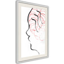 Poster - Agitated Thoughts  - wit passepartout