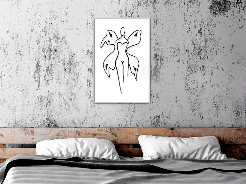 Poster - Delicate Feminity  - wit