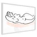 Poster - Baroque Shapes  - wit