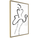 Poster - Marilyn Outline  - goud