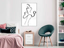 Poster - Marilyn Outline  - wit