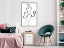 Poster - Marilyn Outline  - goud