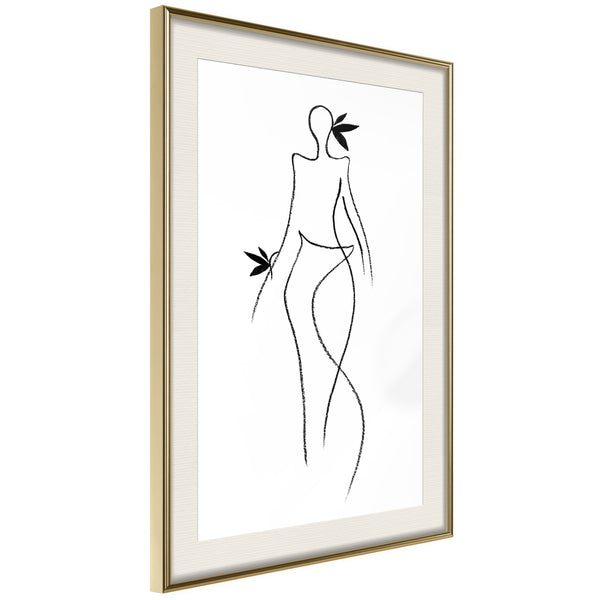 Poster - Extraordinary Accessories  - goud passepartout