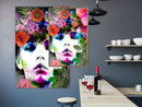 Poster - Flower Coronet  - goud