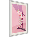 Poster - Fruity Socks  - wit passepartout