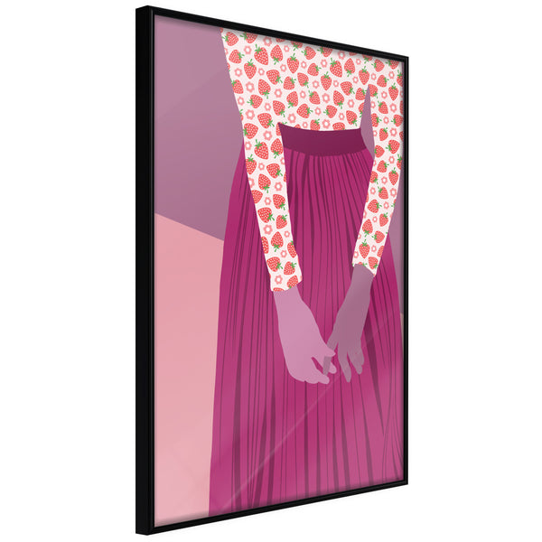 Poster - Fruity Blouse  - zwart